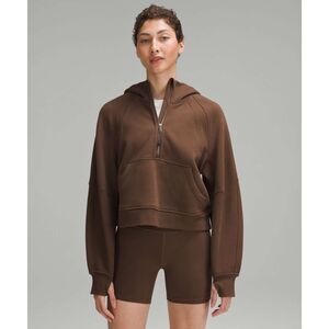 Lululemon Scuba Oversized Half-Zip Hoodie in Java Size M/L